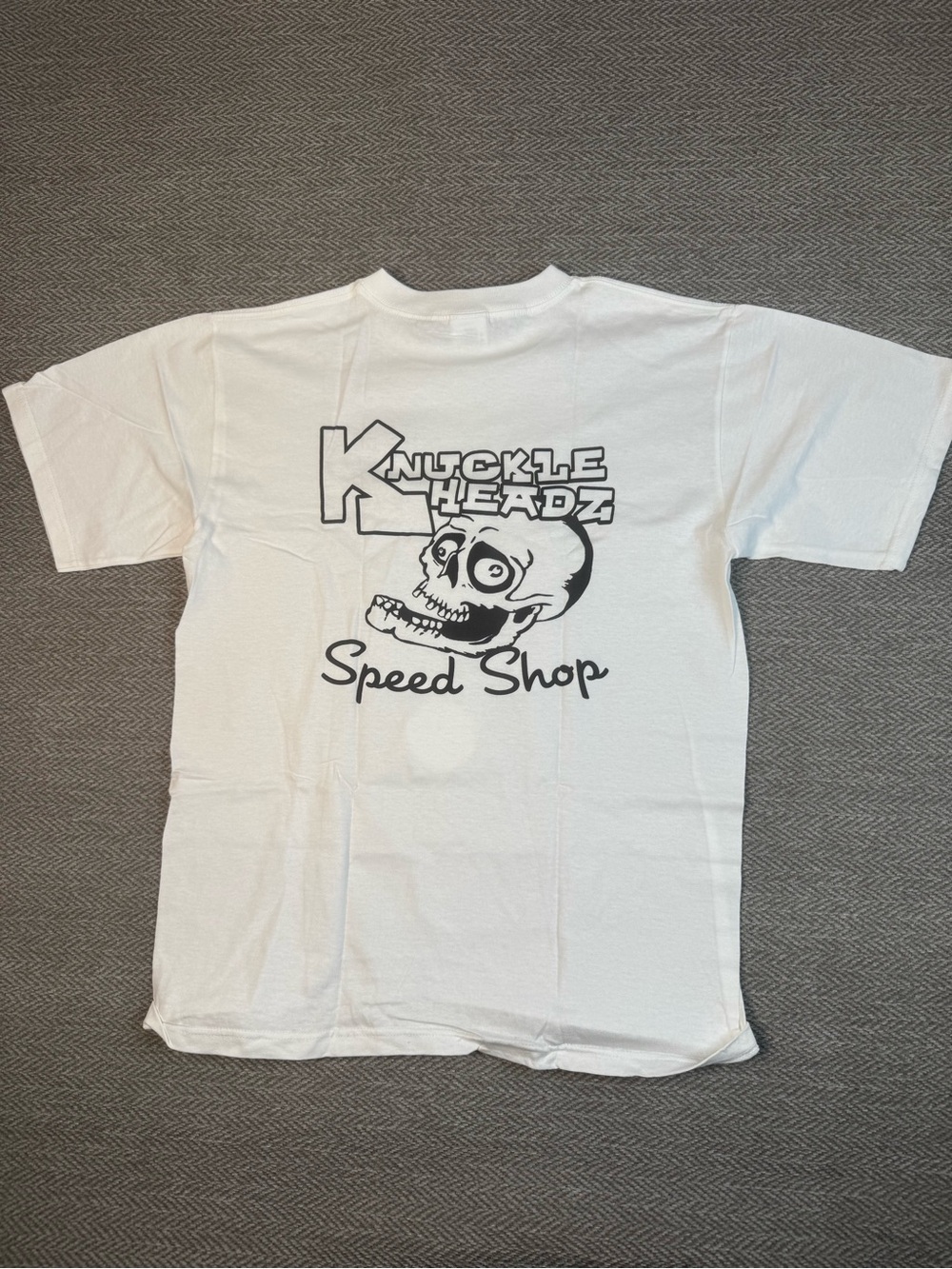 Nib men’s medium knuckle headz speed shop hot rod rat rod kustom kulture race